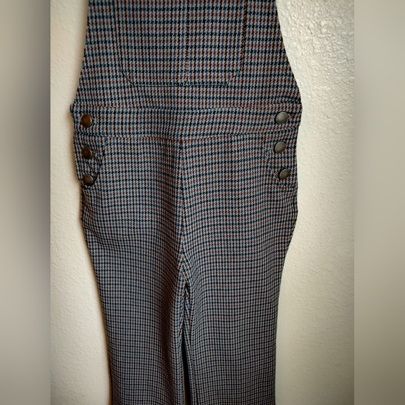 Zara Girls Heavy weight Houndstooth Overalls Sz 6 - Picture 10 of 11